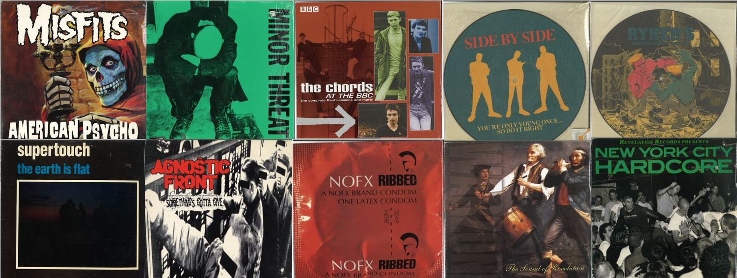 PUNK】NYHC,80sHC,Melodic Hardcore,70s 中古LP新入荷情報