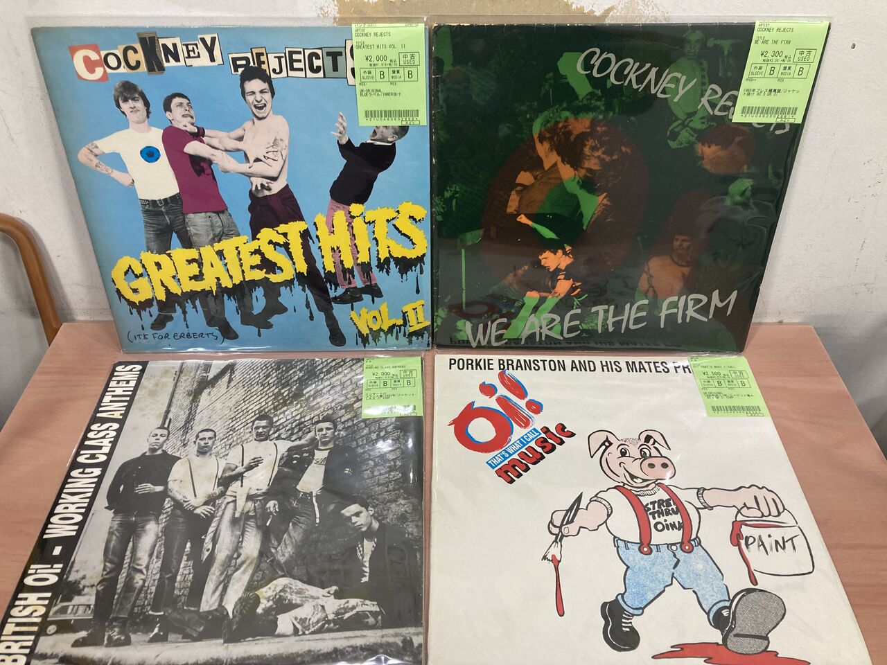 LP盤　Oi PUNK / SKINHEADS 9枚　オマケ+1枚 LP盤 Oi PUNK / SKINHEADS 9枚 オマケ+1枚