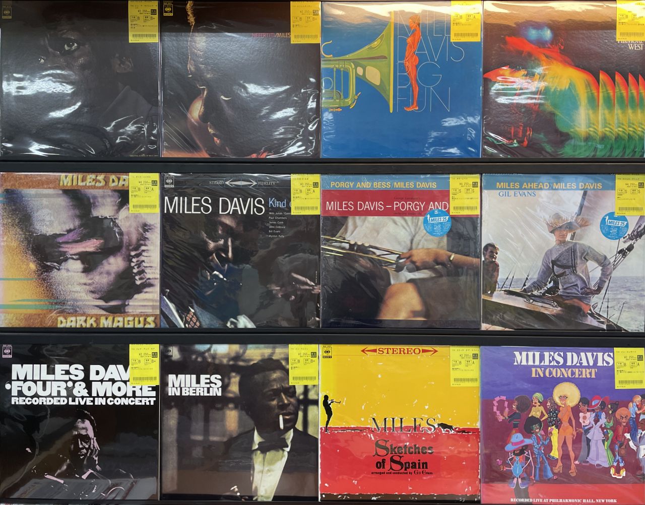 7/27(日)【JAZZ中古レコード】マイルス、コルトレーン大量入荷