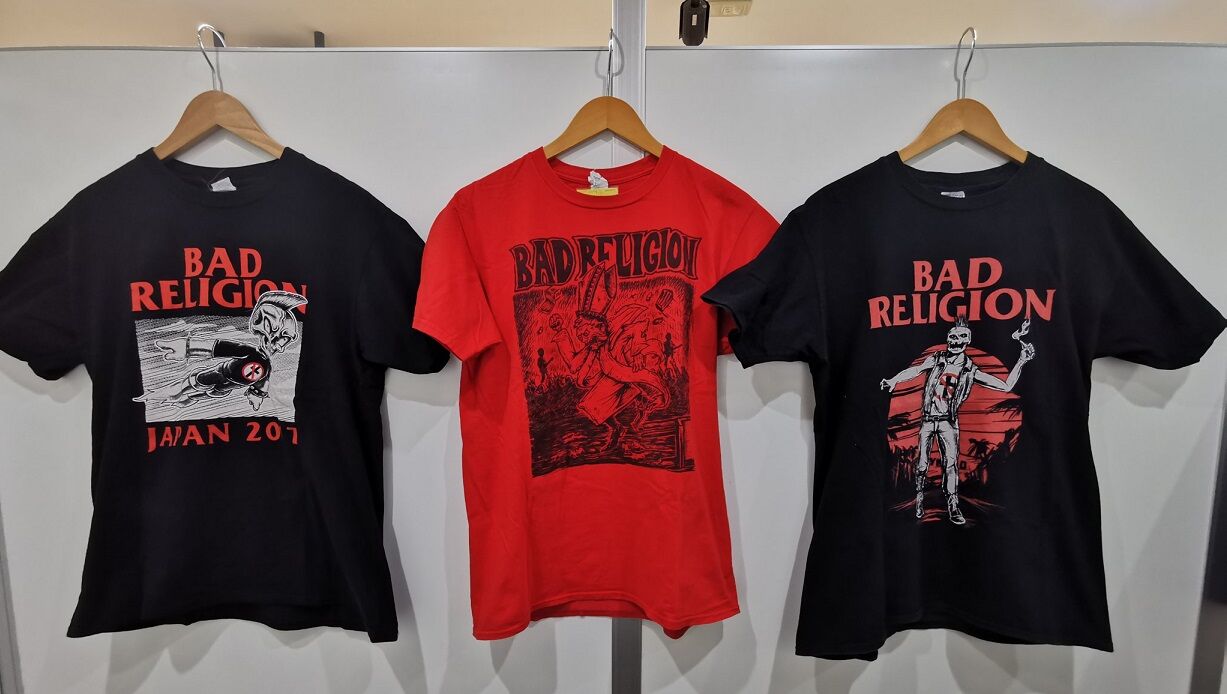T-shirts】Lサイズ中心 PUNK/ROCK等 バンドTシャツ23点入荷