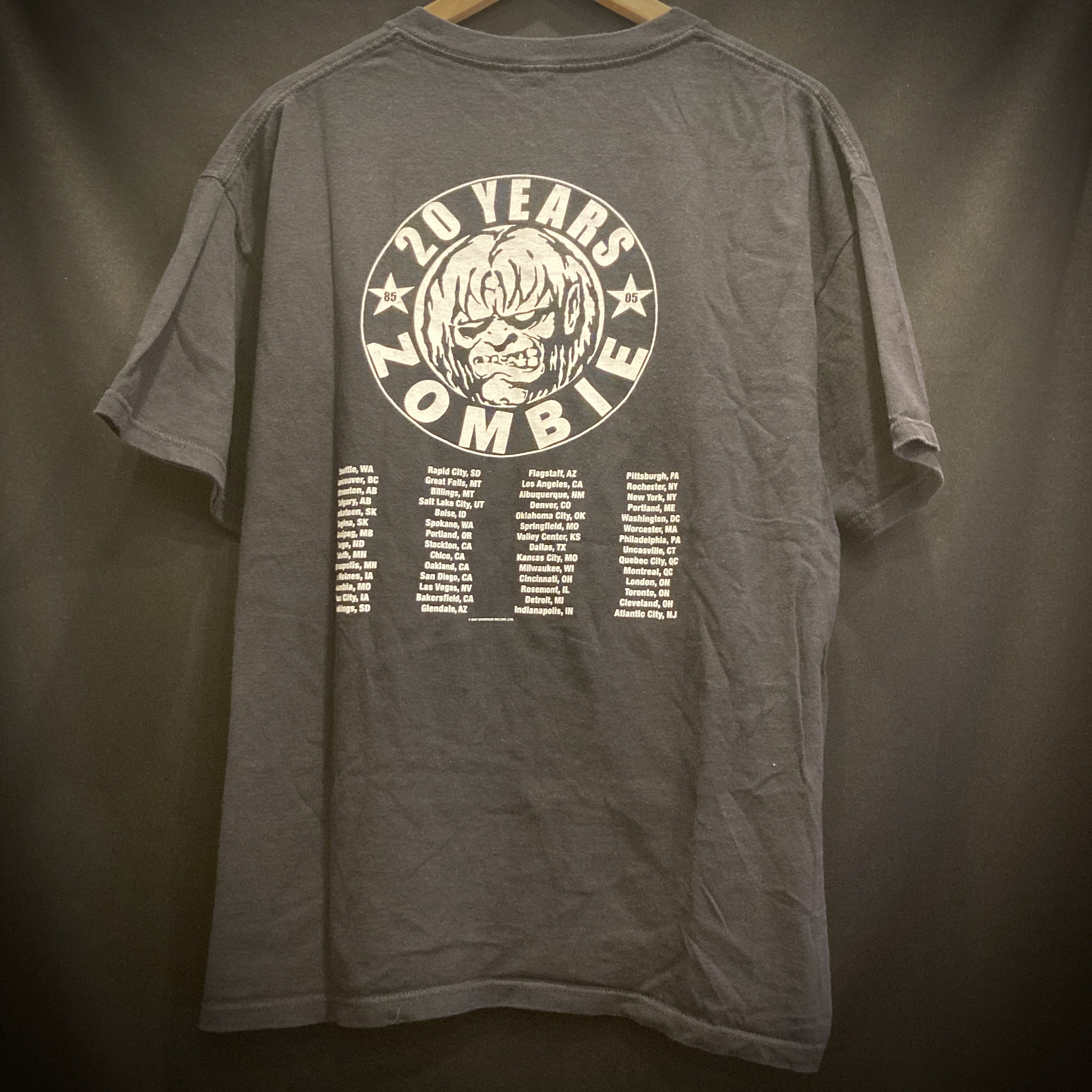 古着】SLIPKNOTやCARCASS､WHITE ZOMBIE等のメタルTシャツ入荷lml