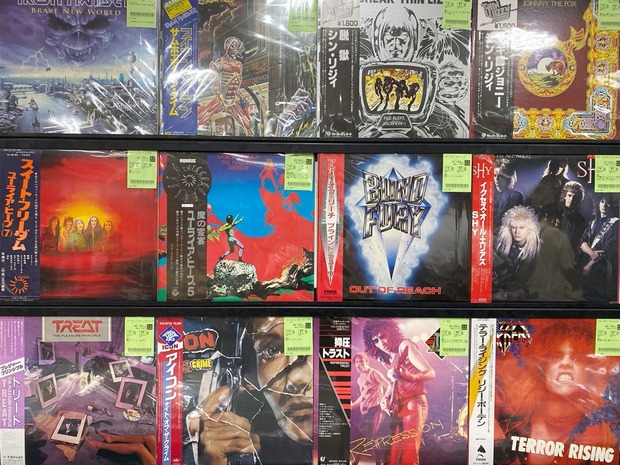 8/18(月)【HARD ROCK/HEAVY METAL中古レコード】国内帯付多め