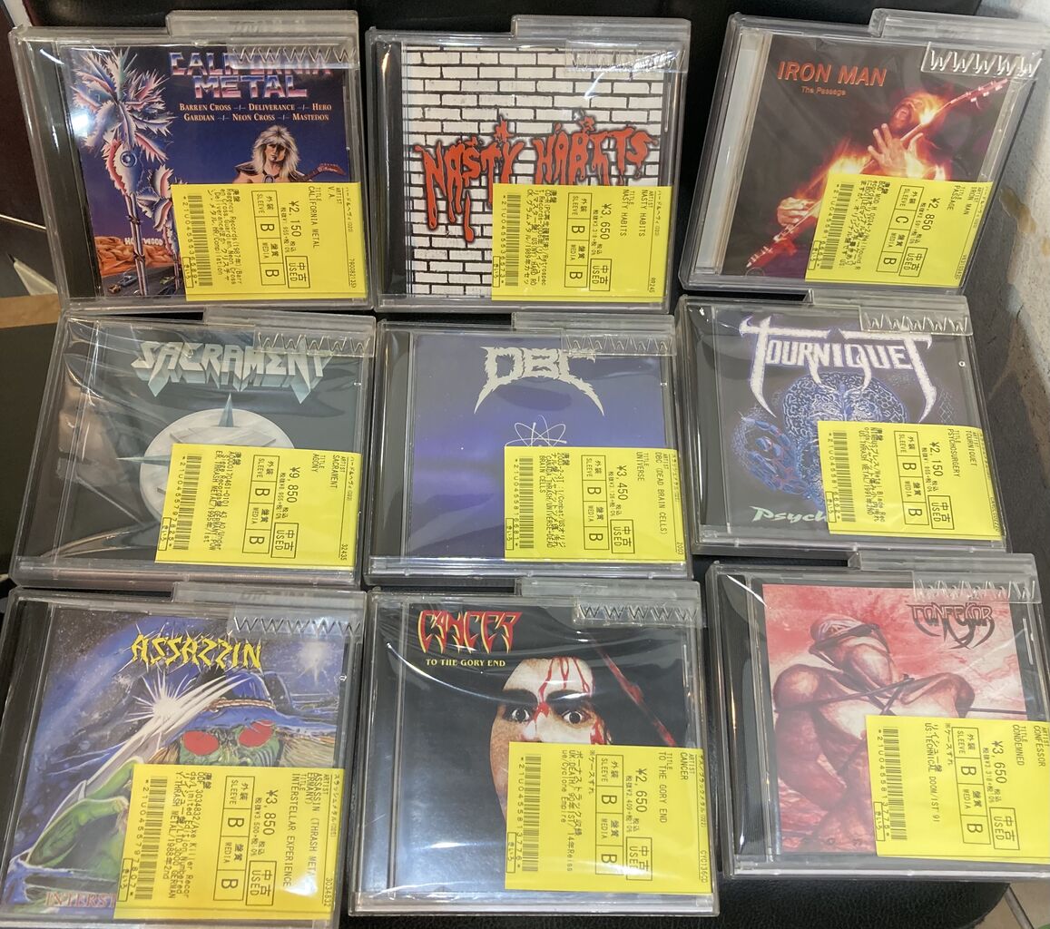 HEAVY METAL,HARD ROCK,THRASH METAL,MELODIC ROCK 輸入中古CD HEAVY METAL,HARD ROCK,THRASH METAL,MELODIC ROCK 輸入中古CD