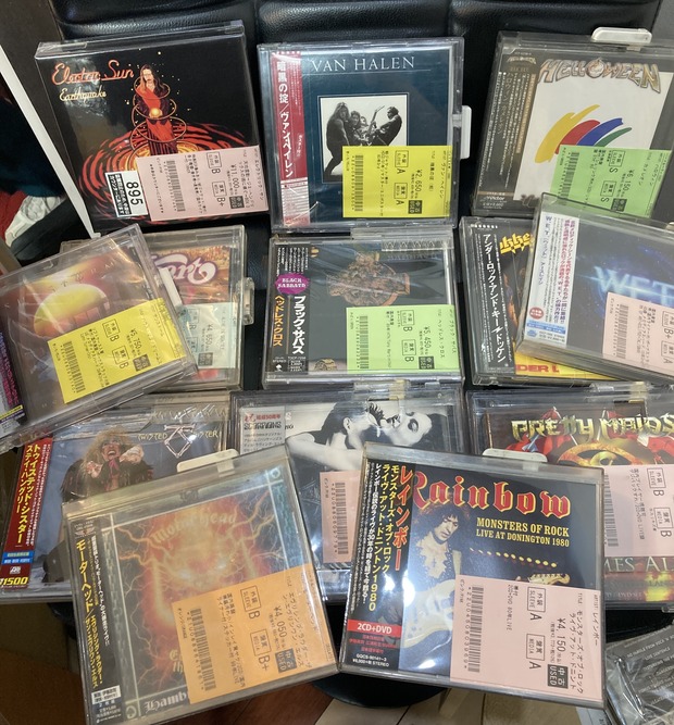 メタルコア　スクリーモ　イージーコア　デスコア　ロック　メロスピ　まとめ売り HEAVY METAL中古CD メジャー・アーティスト・ストック・リスト