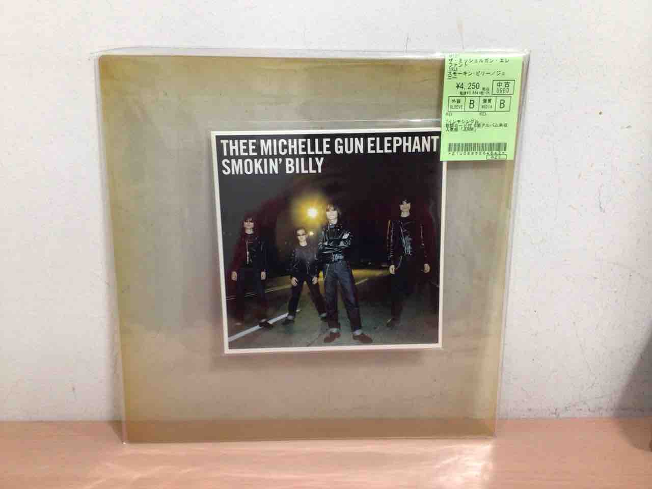 THEE MICHELLE GUN ELEPHANT＆THE ROOSTERS レコード大量入荷いたし