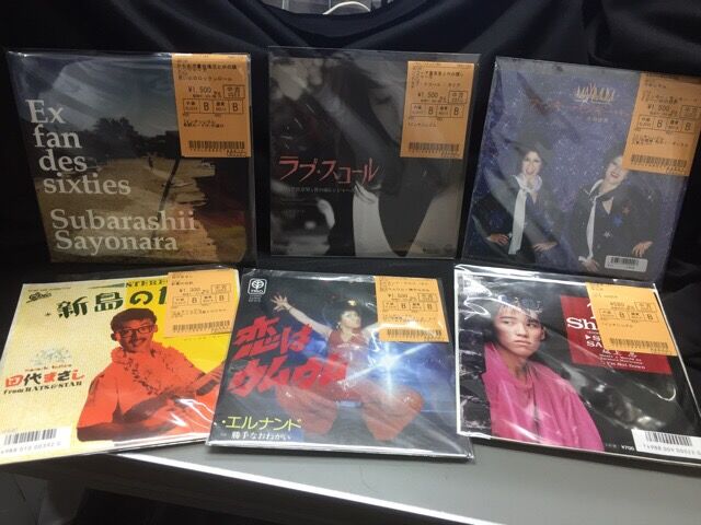 JAPANESE 中古7INCH 入荷!! カルトGS再発系多数 台風クラブ JAPANESE 中古7INCH 入荷!! カルトGS再発系多数 台風クラブ