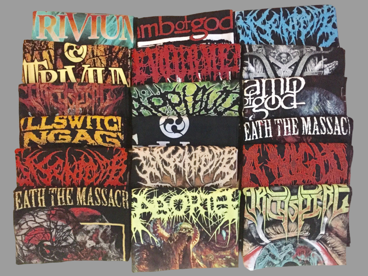 【ヤフオク出品中】Tシャツ まとめ売り! ヘヴィメタル/デスメタル バンドTシャツ 30枚 : ディスクユニオン池袋店|CD・レコードの販売・買取