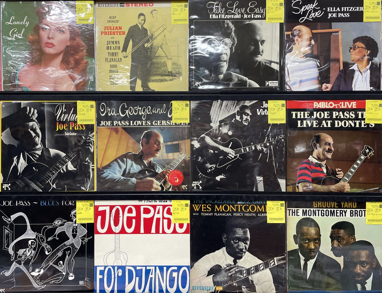 12/5(金)【JAZZ中古レコード】ギター、ヴォーカルの名盤や国内帯付良品