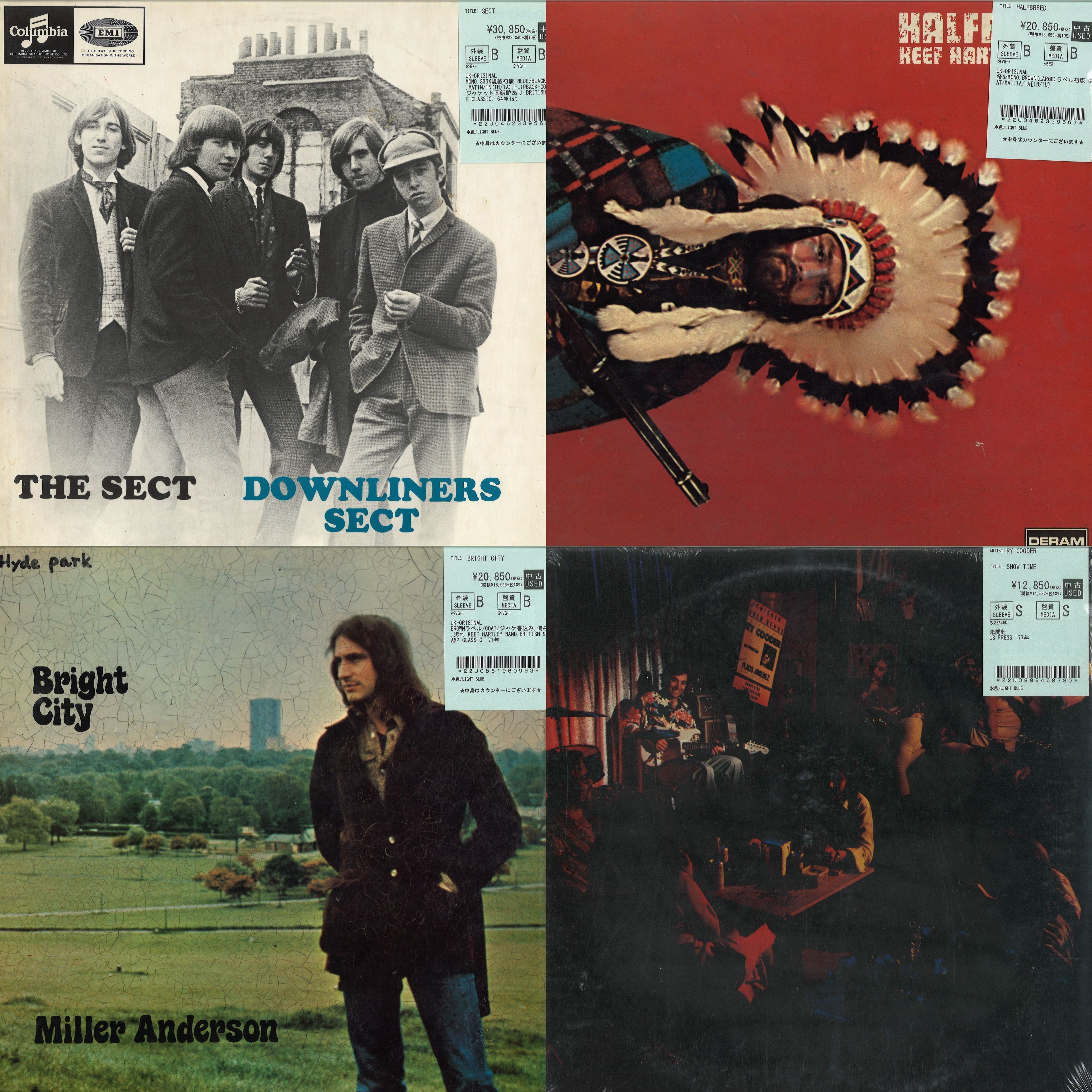 60's~70's ROCK中古新着！オリジナル盤中心にレアタイトル多数