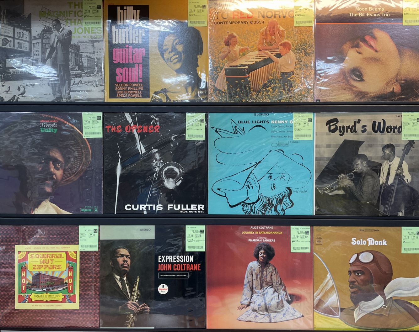 8/7(木)【JAZZ中古レコード】新着コーナー総入れ替え！500枚OVER