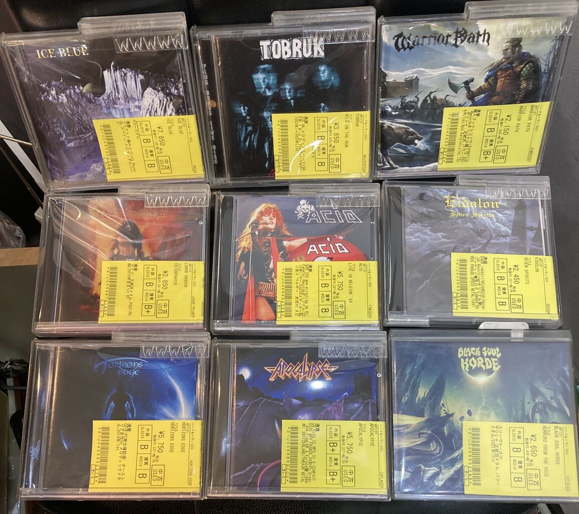 HEAVY METAL,HARD ROCK 輸入中古CD 入荷品です！ : ディスクユニオン