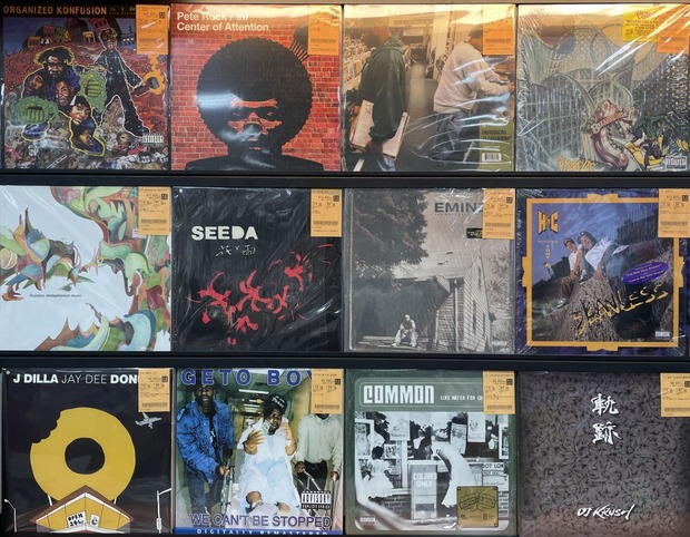 7/13(月)【HIPHOP/R&B中古レコード】新着品一挙店頭展示！廃盤～人気