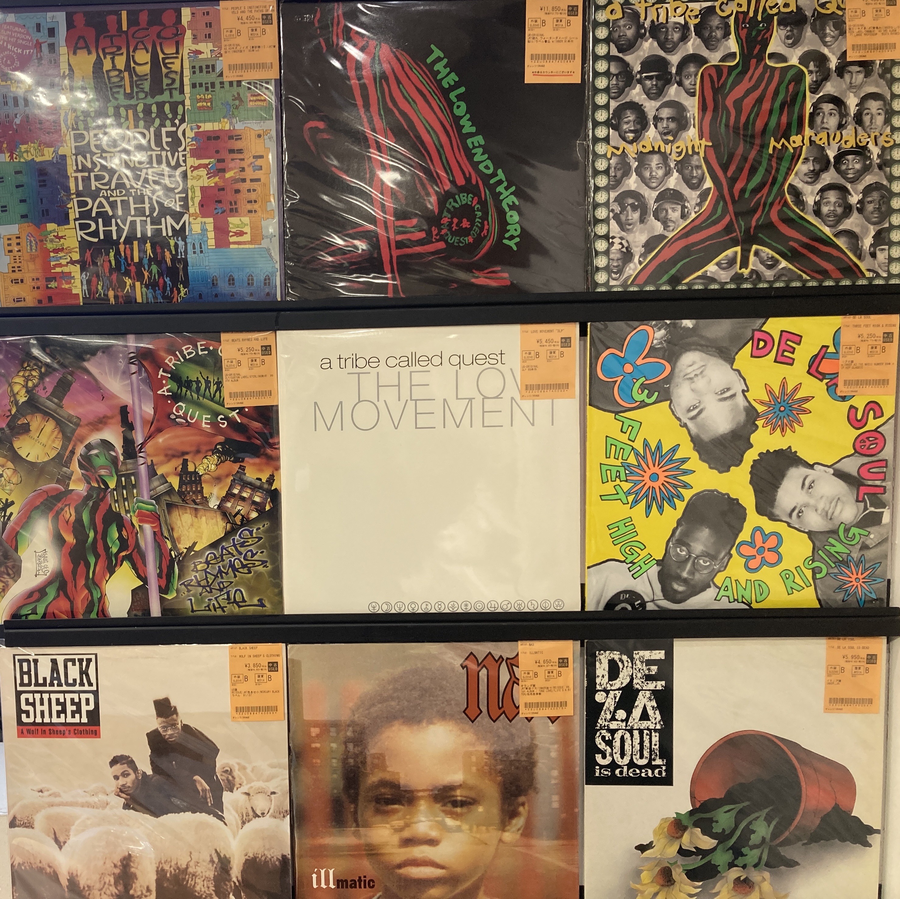 HIPHOP】90年代から近年までのLP人気タイトル まとめて入荷