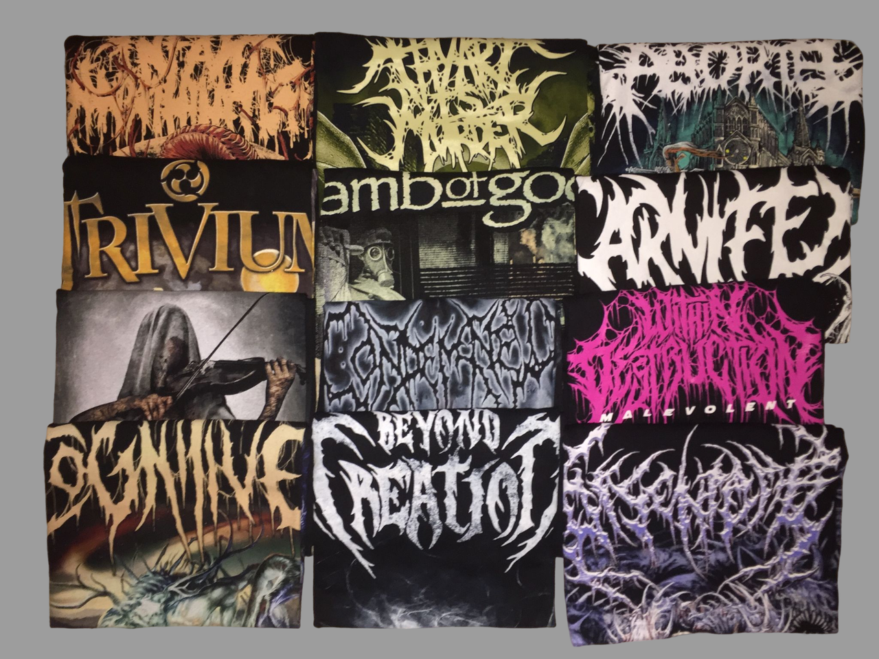 【ヤフオク出品中】Tシャツ まとめ売り! ヘヴィメタル/デスメタル バンドTシャツ 30枚 : ディスクユニオン池袋店|CD・レコードの販売・買取