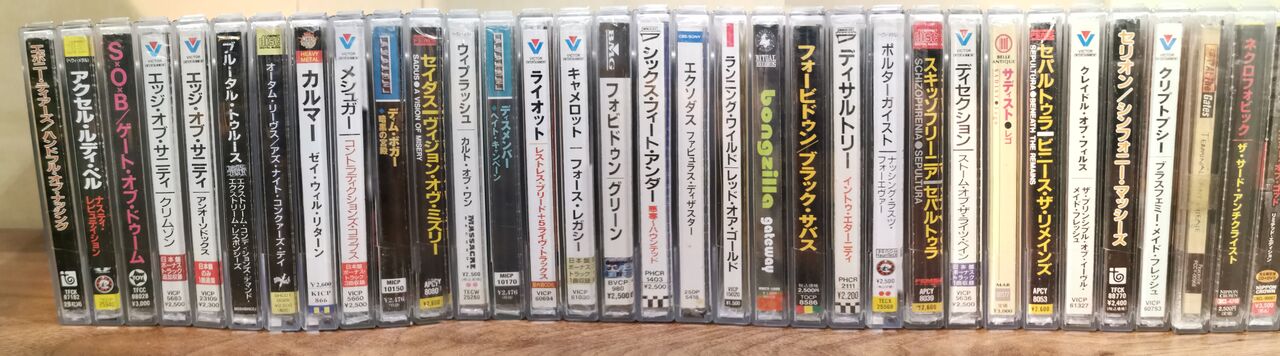 ベストセラー METAL】帯付レア盤多数 コレクター必見!!メタルセール級の良内容 洋楽