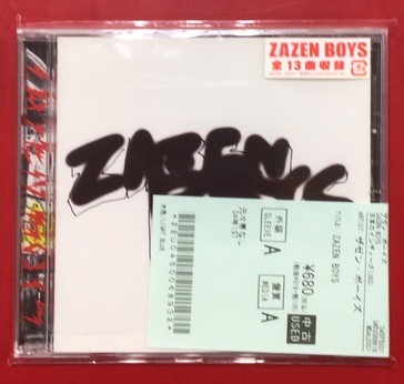 人気 BOYS J-POP】ZAZEN 初期作～最新作 一挙入荷 中古CD＆Blu-ray ミュージック