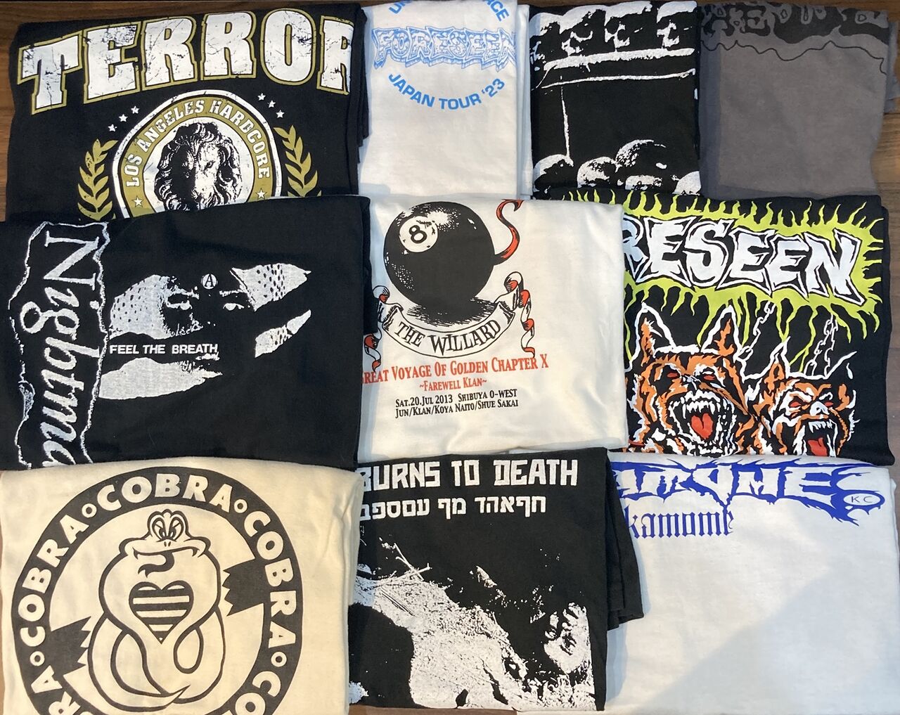 ヤフオク出品中】□バンドTシャツ 大量 まとめ売り！ ヘヴィメタル