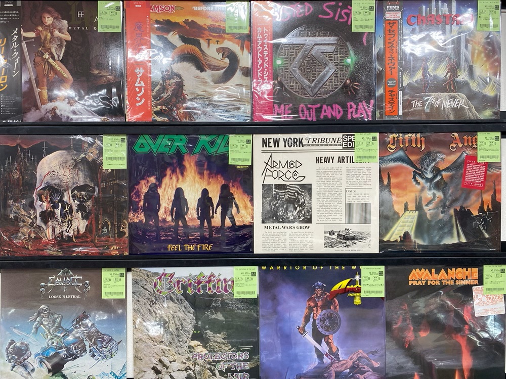 8/18(月)【HARD ROCK/HEAVY METAL中古レコード】国内帯付多め