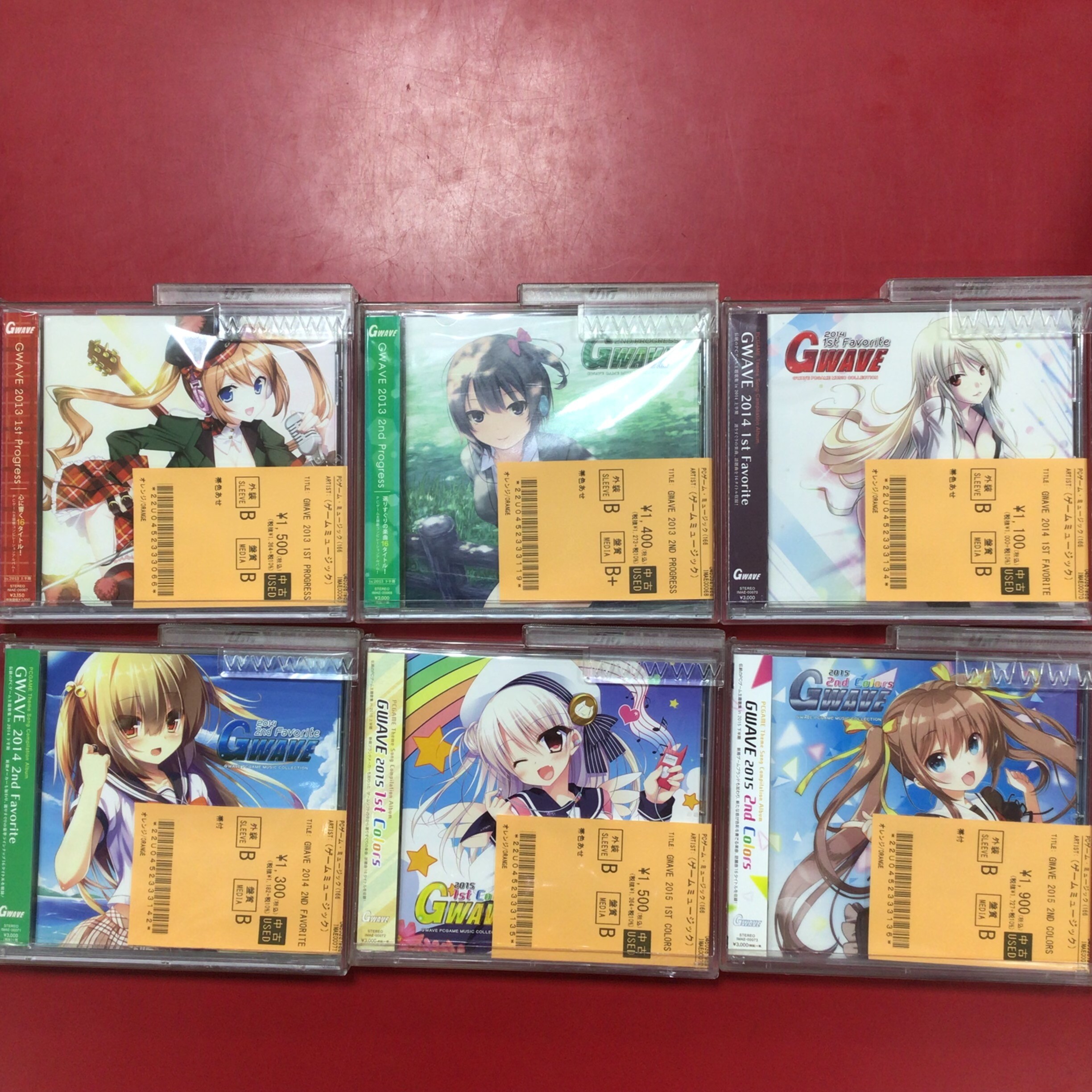 10/7(火) 美少女PCゲーム主題歌のGWAVEシリーズ、2000年代