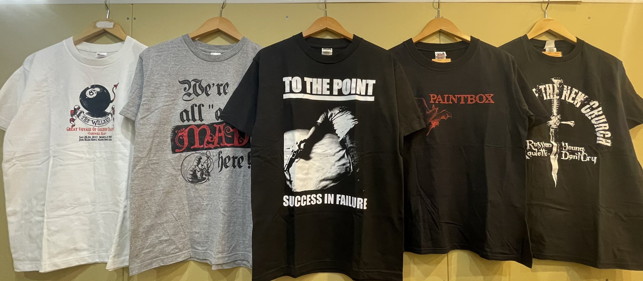 Corrupted バンド tシャツ vintage archive 古着】大量入荷Vol.3 PUNK/HC (CORRUPTED、WILLARD他) Tシャツ 20点