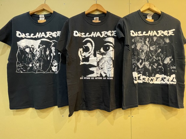 古着】大量入荷Vol.1 S.O.B、DISCHARGE他 メタル、パンク Tシャツ多数