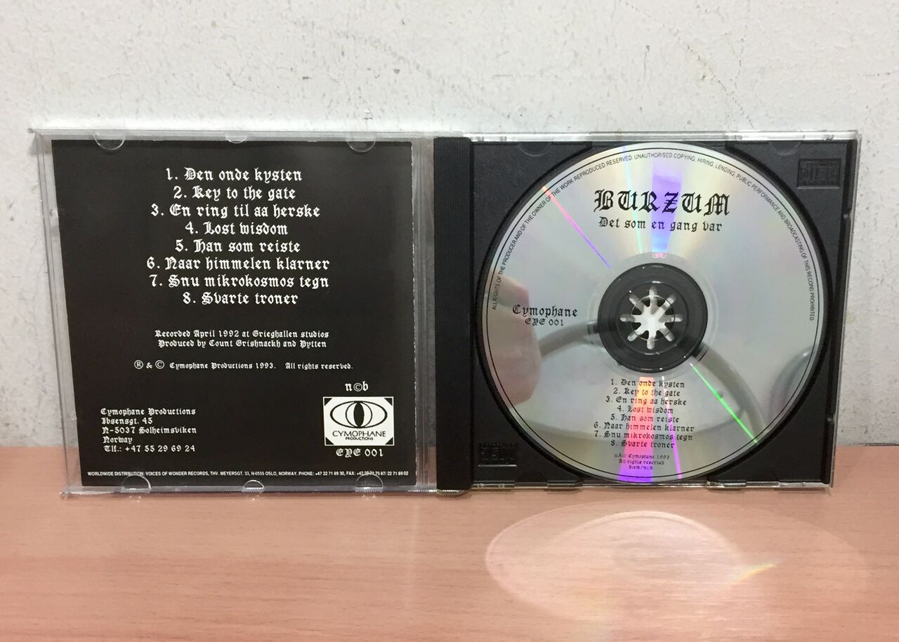 METAL】 BURZUM 『DET SOM ENGANG VAR』 オリジナル盤 奇跡の METAL】 BURZUM 『DET SOM ENGANG VAR』 オリジナル盤 奇跡の