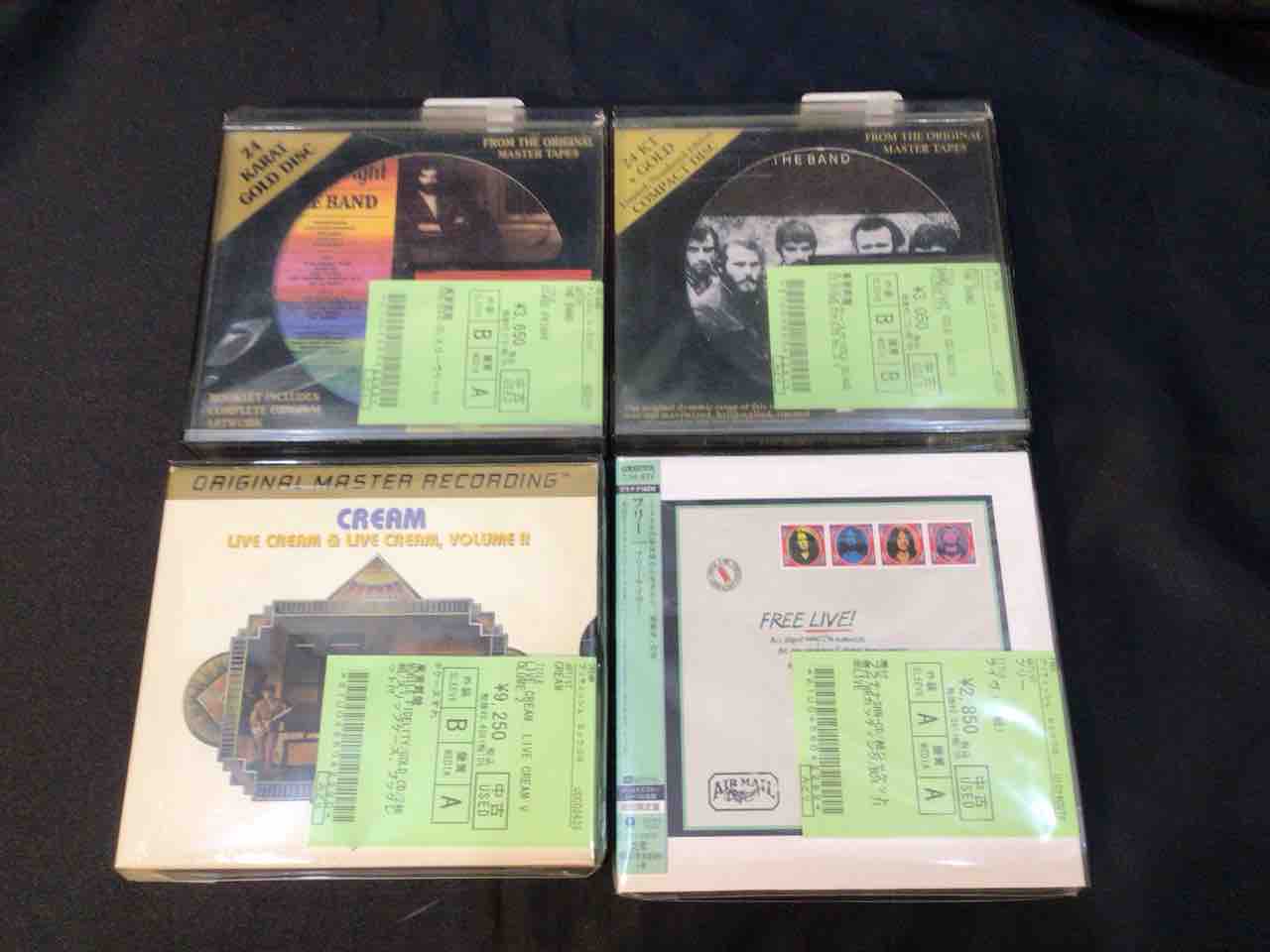 新入荷中古品】ロックの高音質盤CDがまとまって入荷！！The Band,Cream