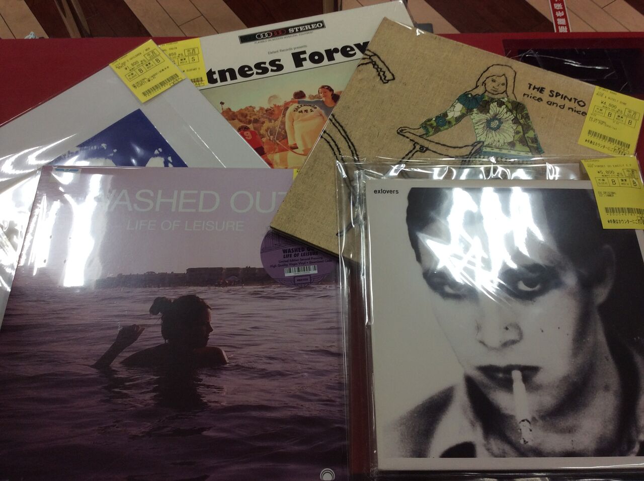 00年代中心にROCK/INDIEレコード入荷！EXLOVERS/BEN FOLDS FIVE/WASHED 