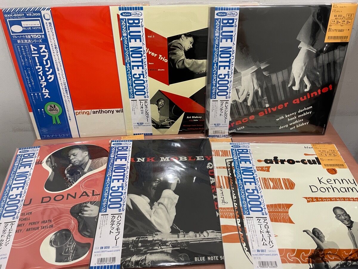 10/4(火)JAZZ新着中古レコード 高音質重量盤、未開封、状態良好品多数 