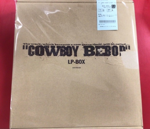 5/16(金) カウボーイビバップのLP‐BOXが入荷いたしました！ : ディスク