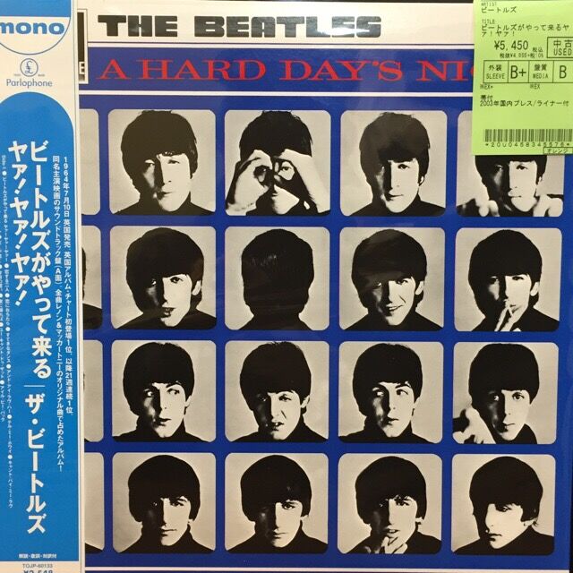 THE BEATLES レコード 帯付 2003年国内プレス盤がまとまって入荷