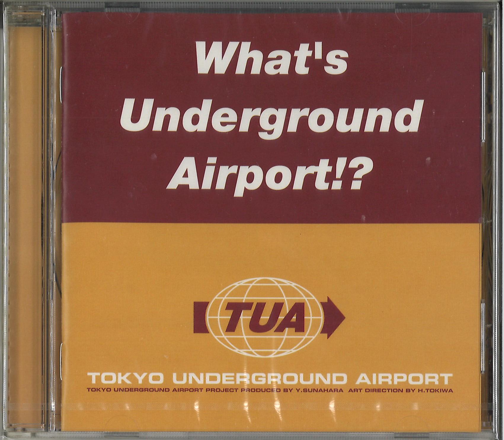 What's Underground Airport!? 砂原良徳2枚セット 10/2【TECHNO】砂原良徳『TOKYO UNDERGROUND AIRPORT』 300枚限定の