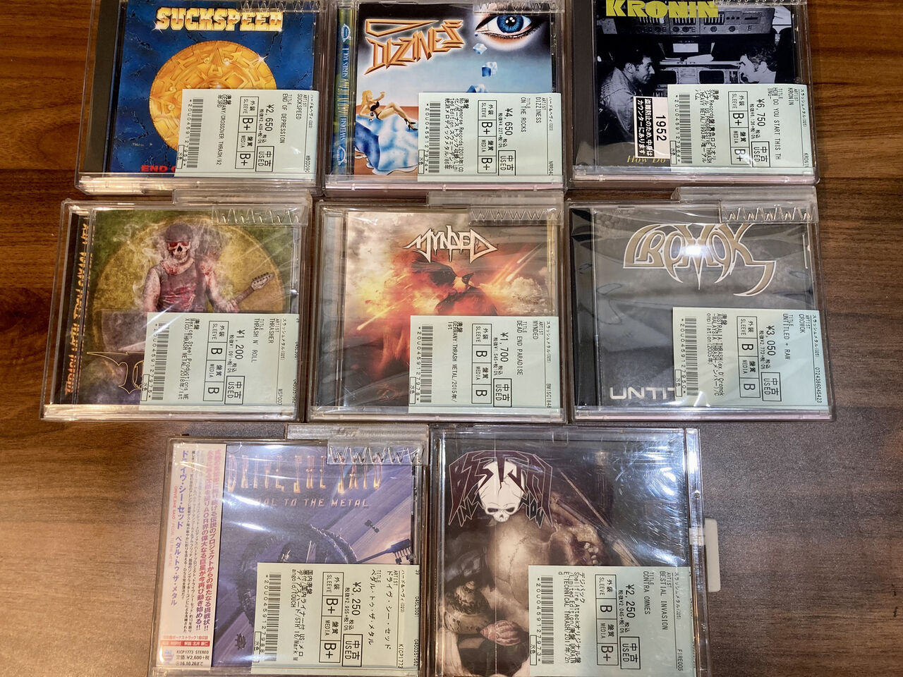 METAL】スラッシュメタル中心 帯付/廃盤/稀少CD 多数入荷 METAL】スラッシュメタル中心 帯付/廃盤/稀少CD 多数入荷