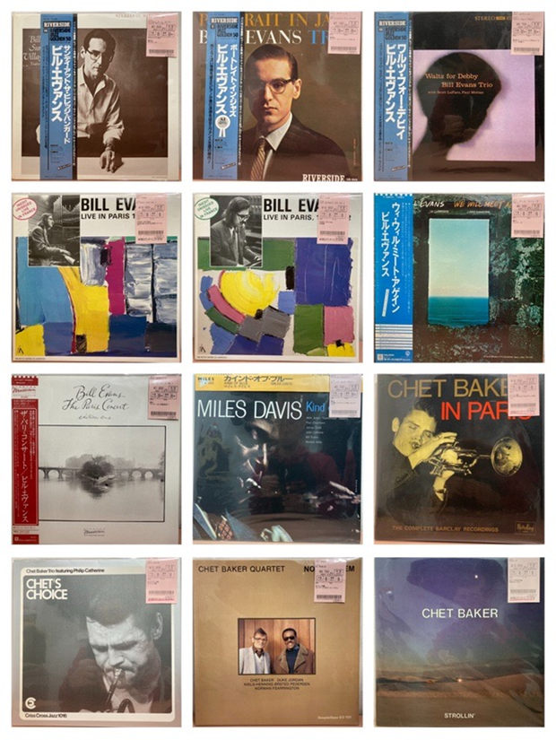 JAZZ新着レコード大放出!!】 BILL EVANS、MILES DAVIS、CHET JAZZ新着レコード大放出!!】 BILL EVANS、MILES DAVIS、CHET