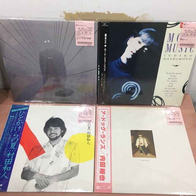 5/22(月)J-POPS レコード新着！！小沢健二、岡村靖幸、竹内まりや 