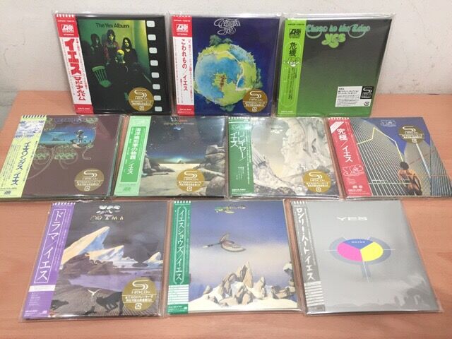 ☆【YES】紙ジャケSHM-CDシリーズがまとまって入荷☆ : ディスク