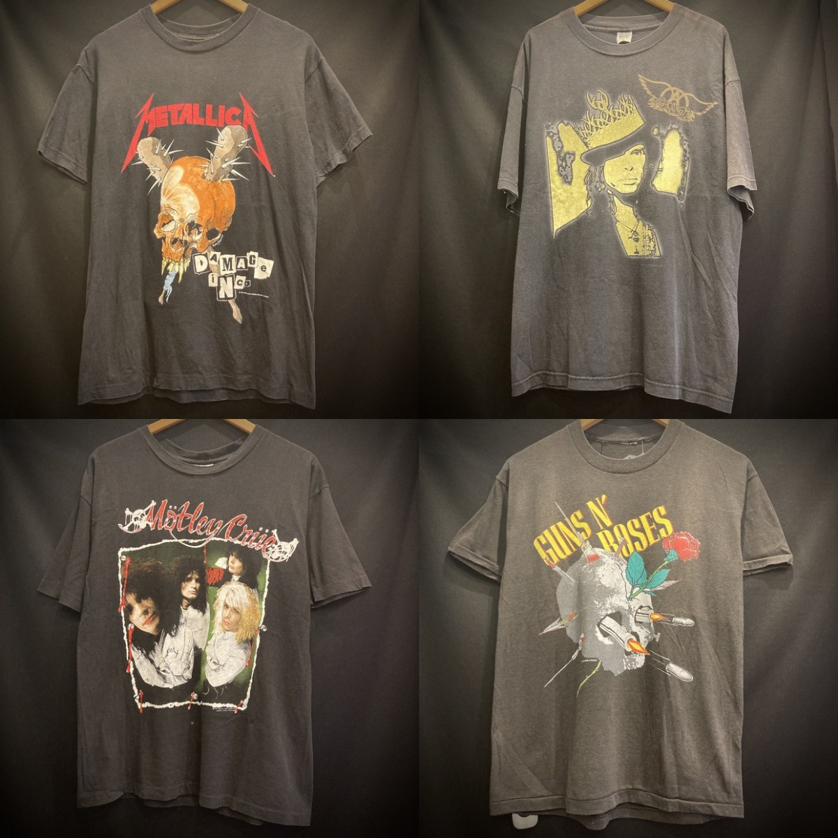 古着】GUNS N' ROSES､MOTLEY CRUE等のメタルTシャツ入荷