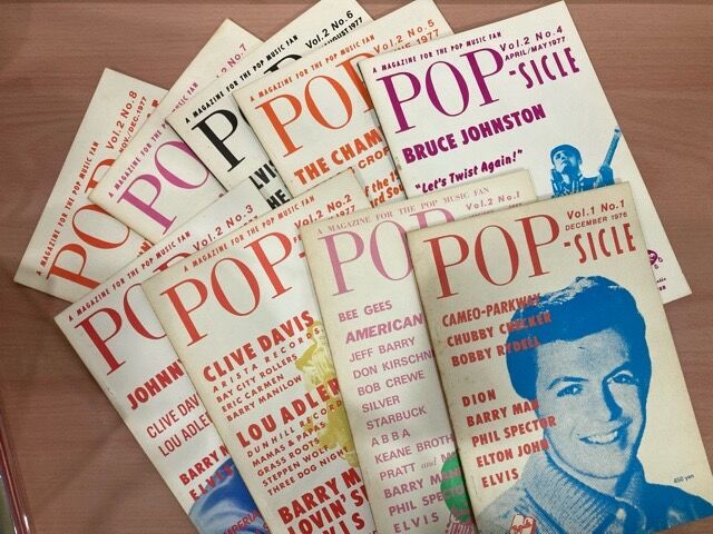編集:木崎義二の米国音楽専門誌『POP-SICLE』が創刊号からNO.83号まで
