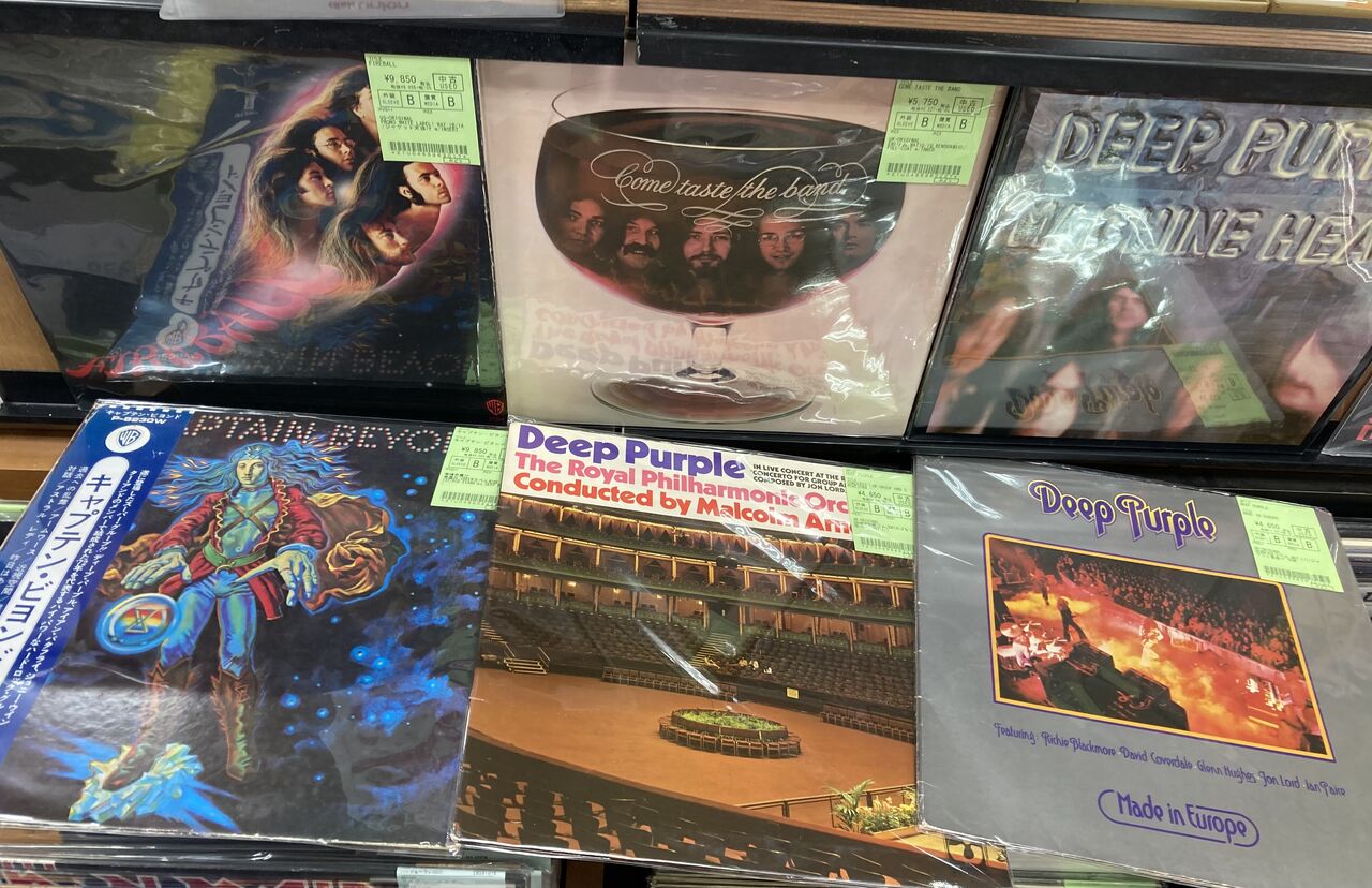 ディープ・パープル関連中古レコード・リスト : ディスク ディープ・パープル関連中古レコード・リスト : ディスク
