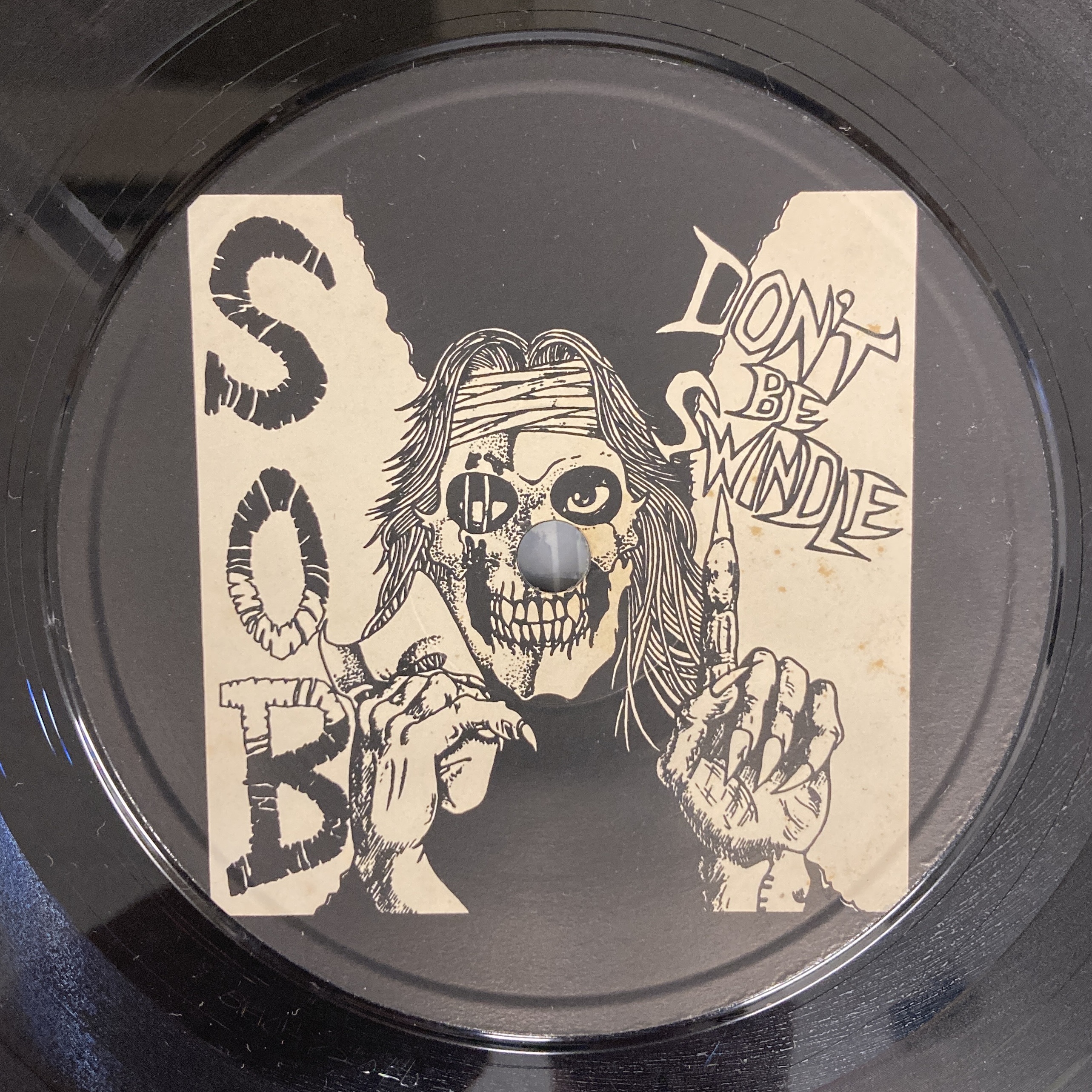 ​S.O.B / DON'T BE SWINDLE レコード LP オリジナル盤 PUNK新入荷中古】S.O.B / DON'T BE SWINDLE 緊急入荷！！！ : ディスク