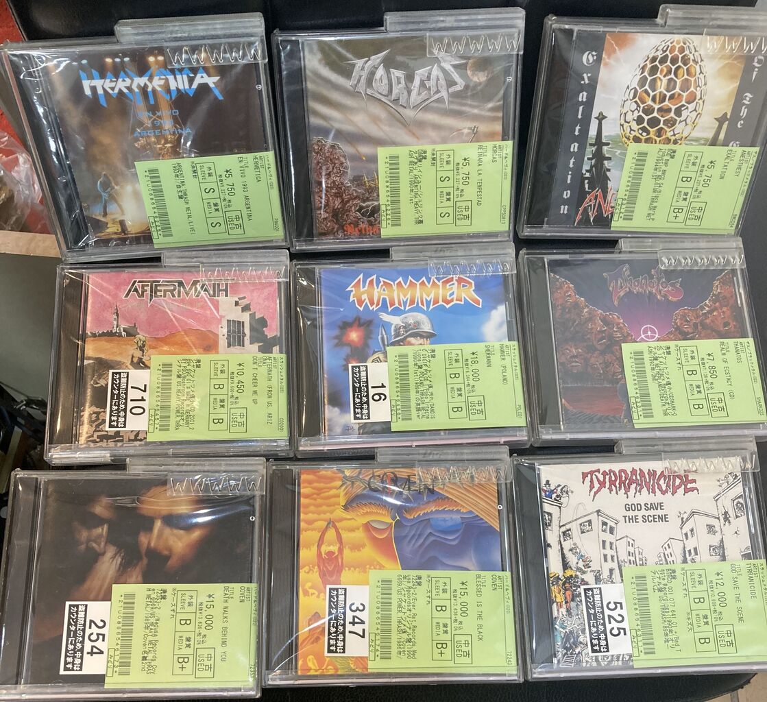 中古 CD 輸入盤 REALM ENDLESS WAR THRASH METAL輸入中古CD中心に入荷