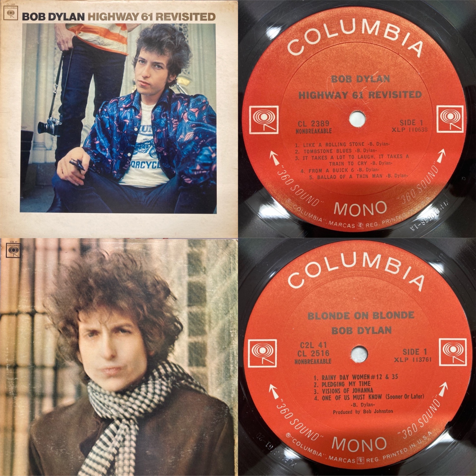 60's Rockピンポイント入荷！Bob Dylan名作US-Original盤新着