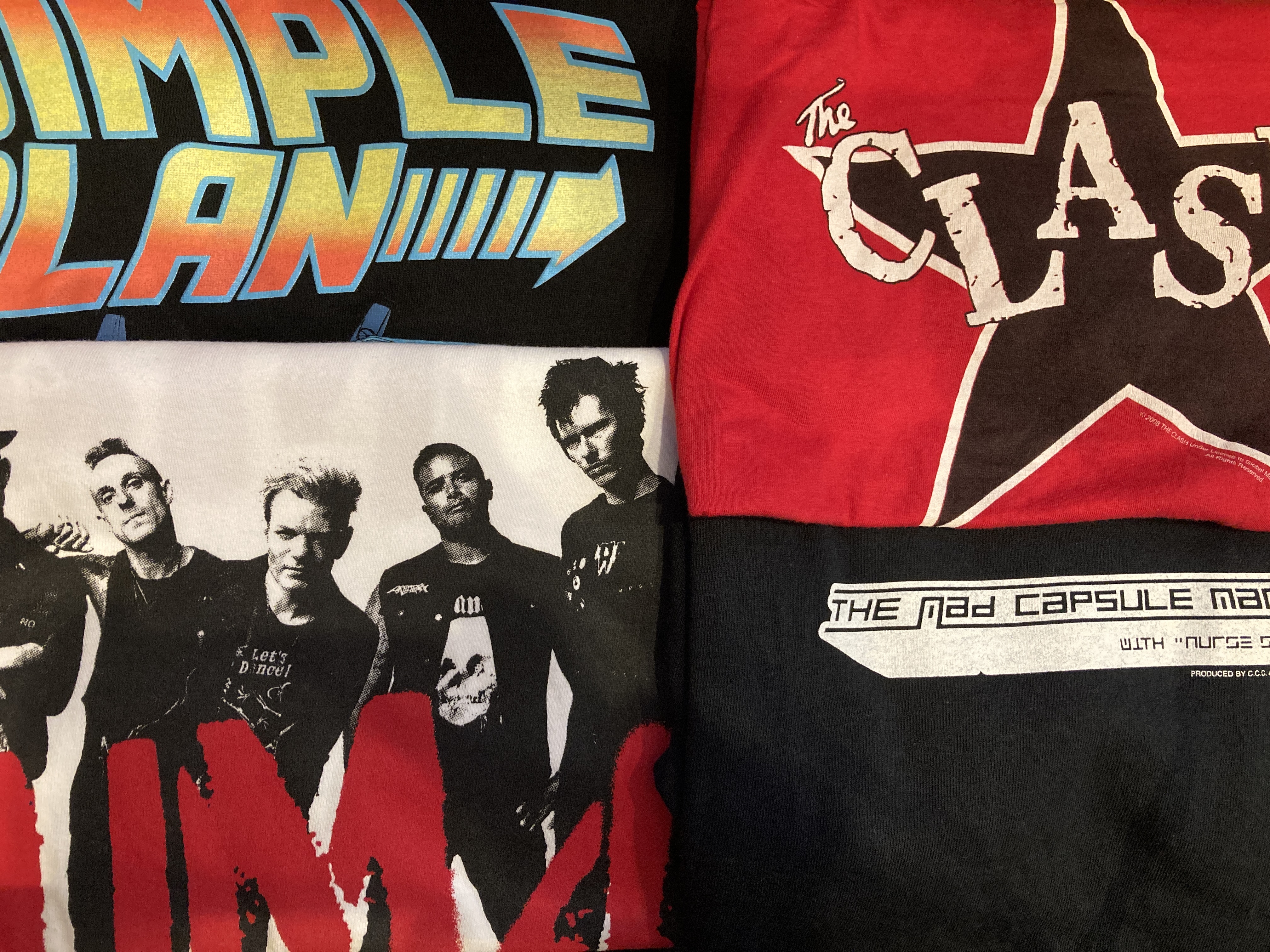 古着】メロディック、ポップパンク、70'sのバンドTシャツ入荷