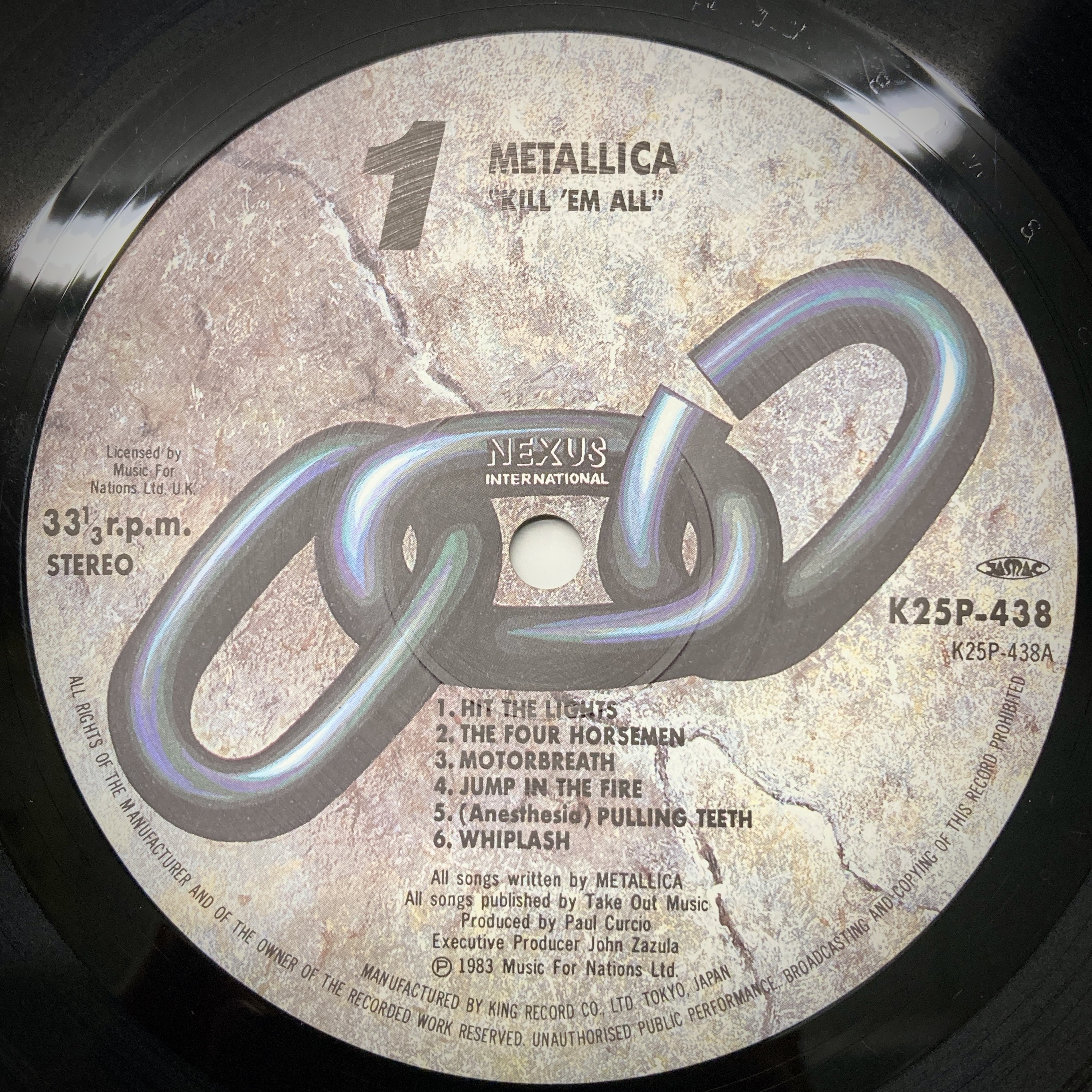 METAL】美品多数！コレクター必見 メタリカ帯付他 稀少廃盤LP