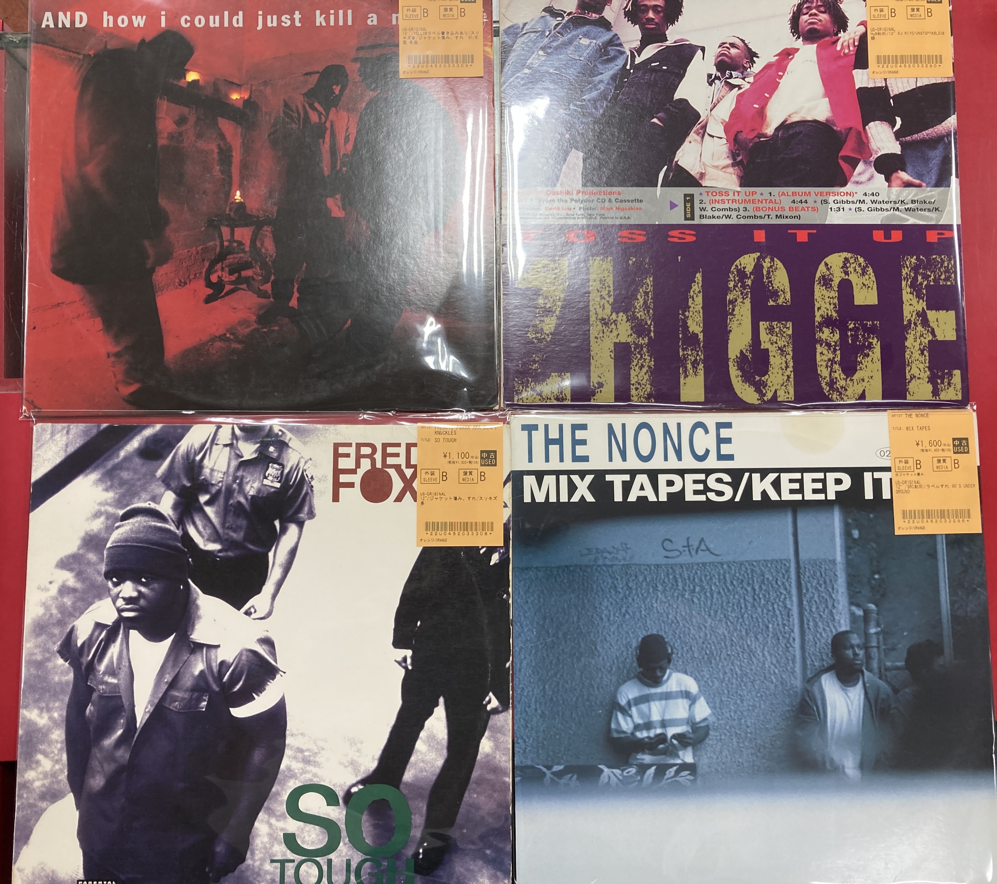 HIPHOP】90年代人気タイトル12インチシングルピンポイントで入荷いたし 