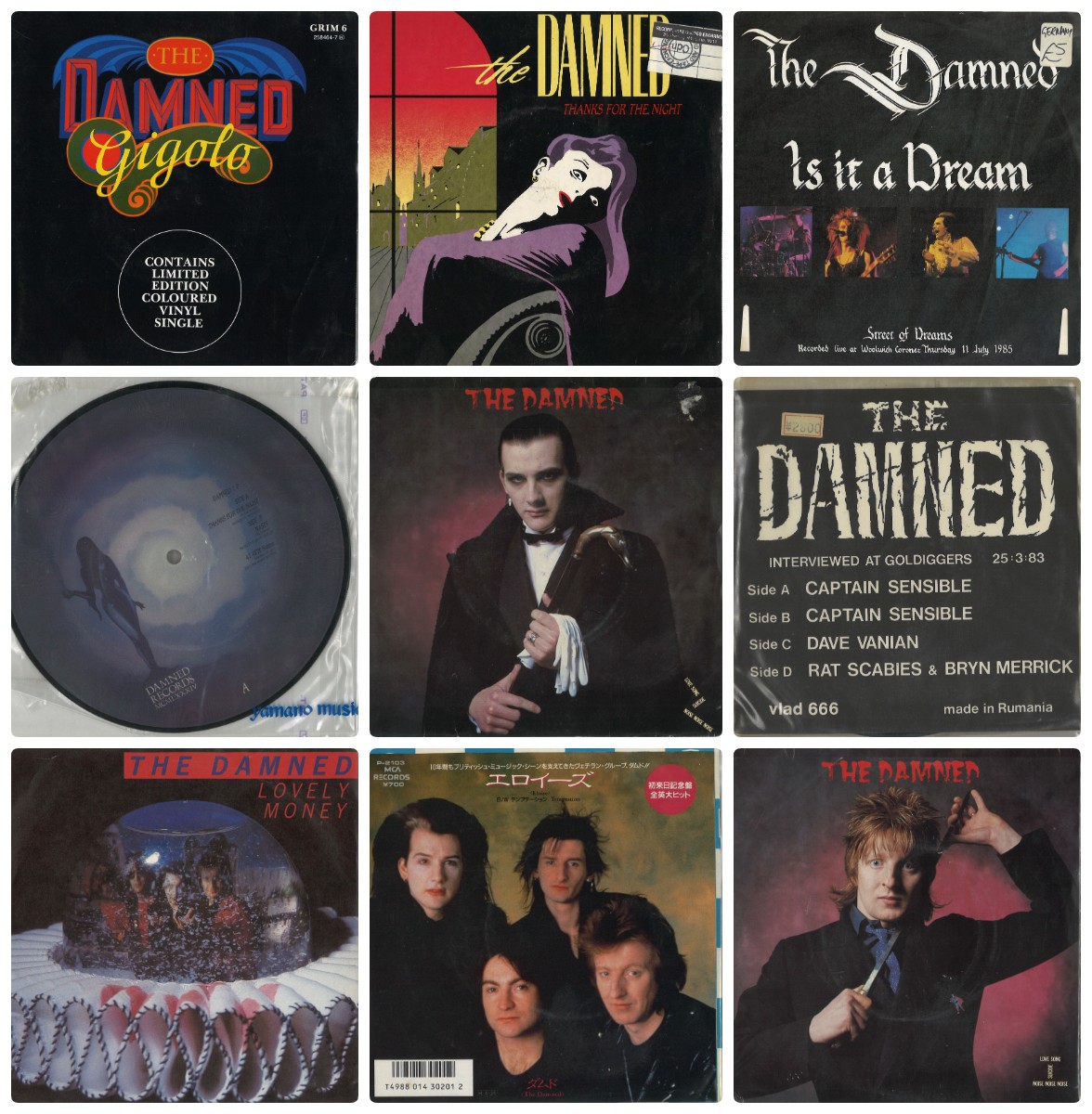 PUNK】THE DAMNED来日記念 レコード一挙放出！【NEAT!NEAT!NEAT