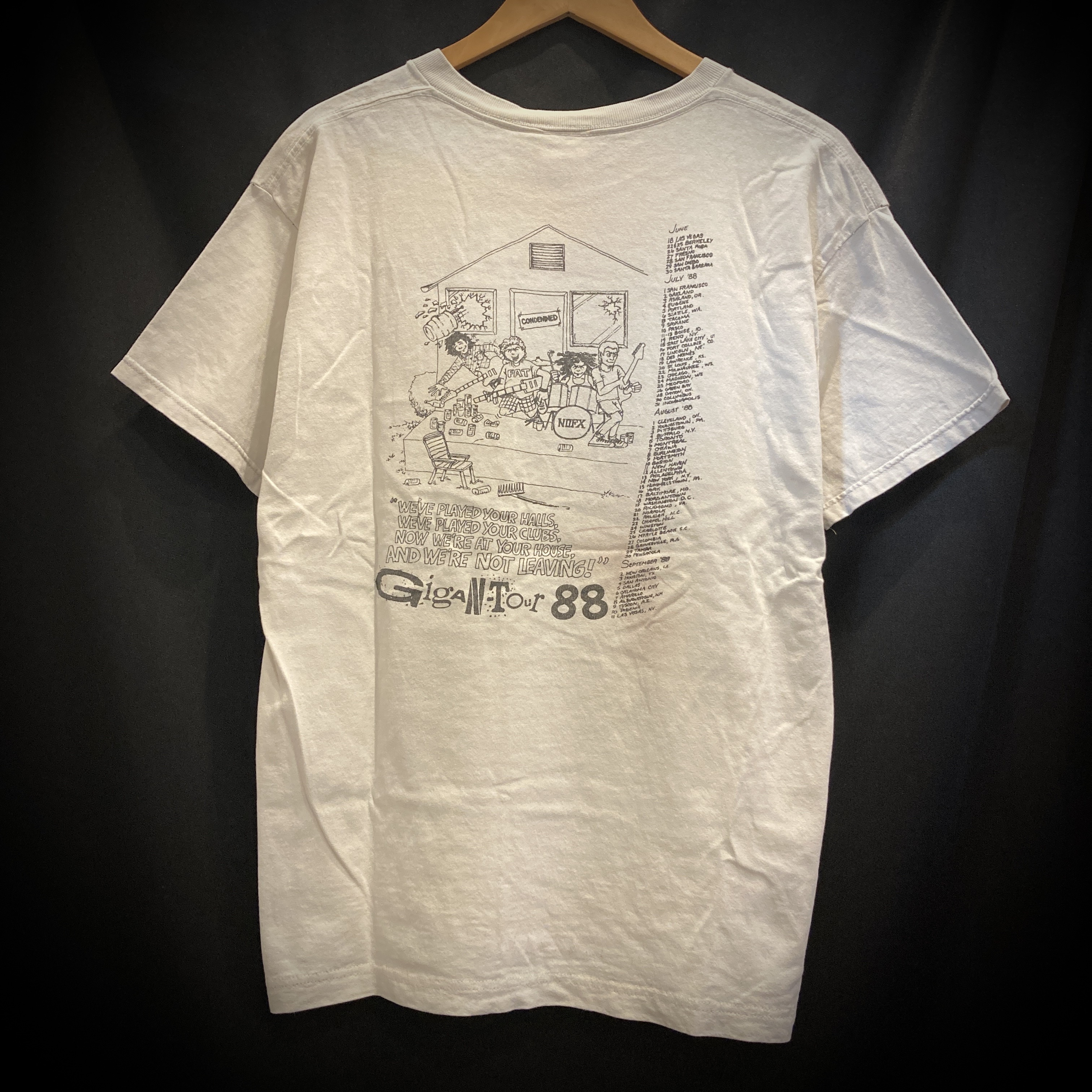 古着】02/28(土)80'S HC~MELODIC PUNKの稀少古着Tシャツがまとまって