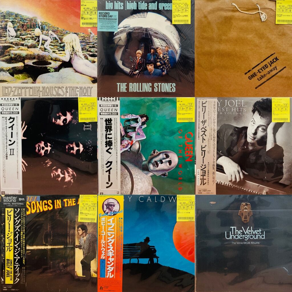 ロック】BLONDIE,VELVET UNDERGROUND レアボックス入荷