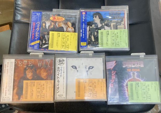 HEAVY METAL,HARD ROCK国内廃盤,旧規格帯付中古CD ストック