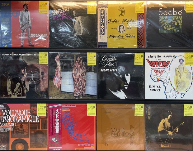 6/3(水)【WORLD中古レコード】新着品ピンポイント店頭展示